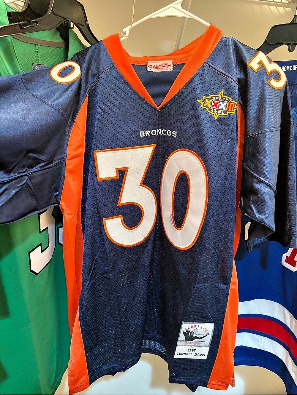 Terell Davis Mitchell & Ness Denver Broncos 1997